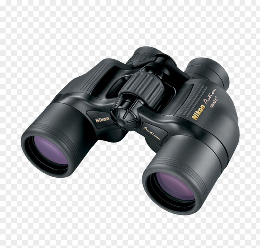 Binoculars Nikon Action Porro Prism Aculon A211 10-22X50 PNG