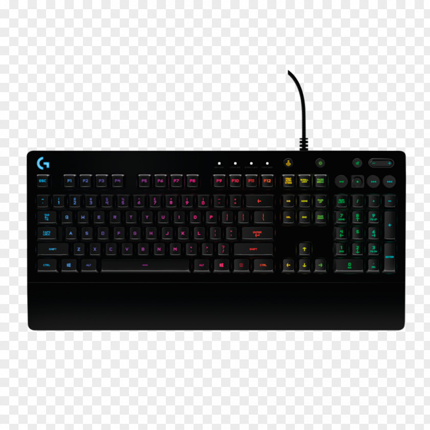 Computer Mouse Keyboard Logitech G213 Prodigy Gaming Keypad RGB Color Model PNG