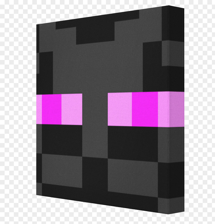 Enderman Minecraft Painting Canvas PNG