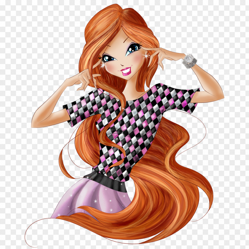 Fashion Ilustration Bloom Musa Tecna Roxy PNG