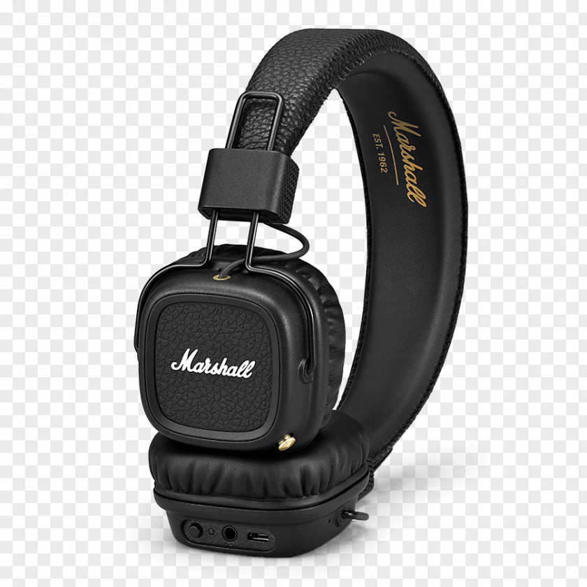 Headphones Marshall Major II Bluetooth Headset Wireless PNG