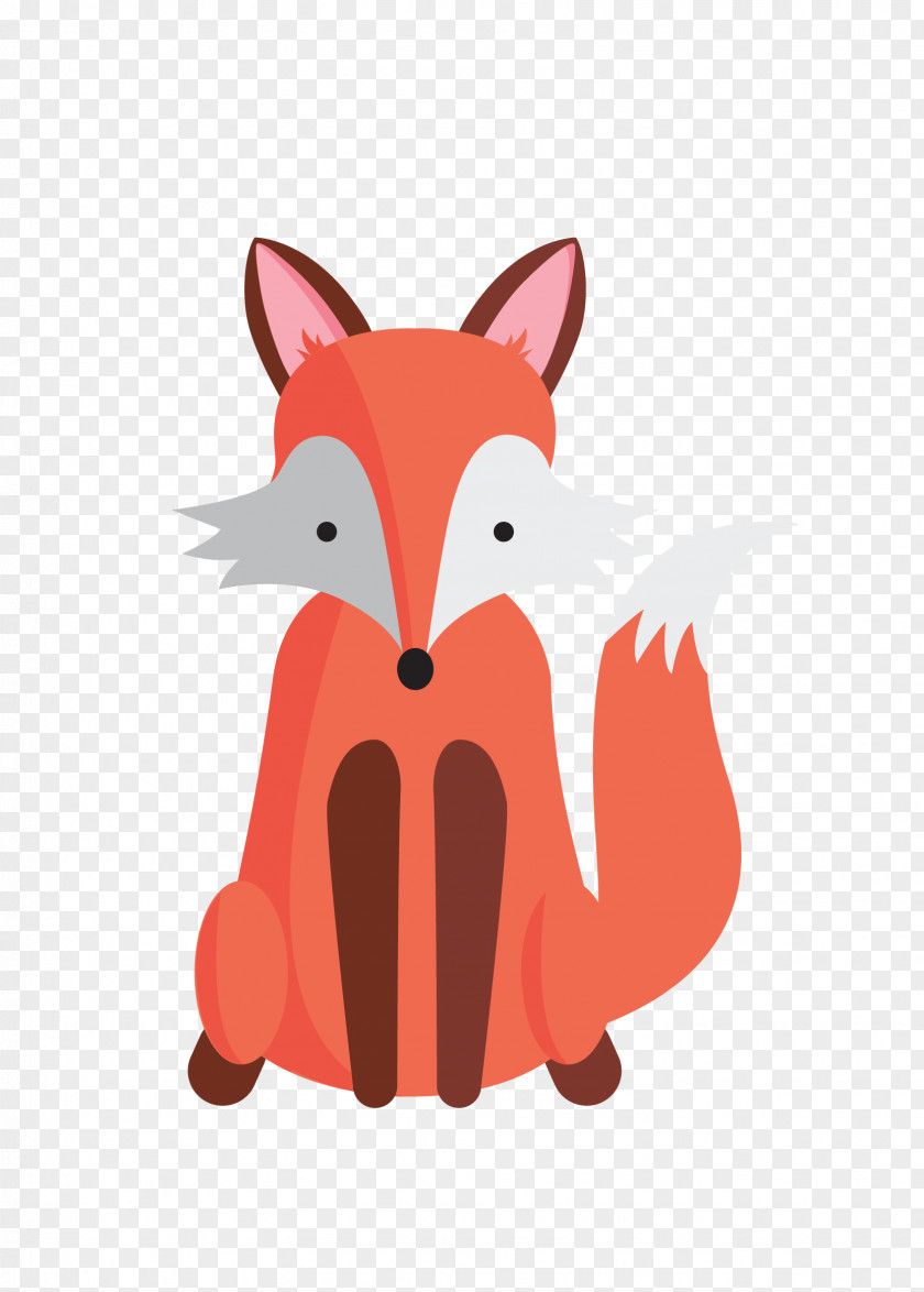 Logo Tail Red Fox Cartoon Snout PNG