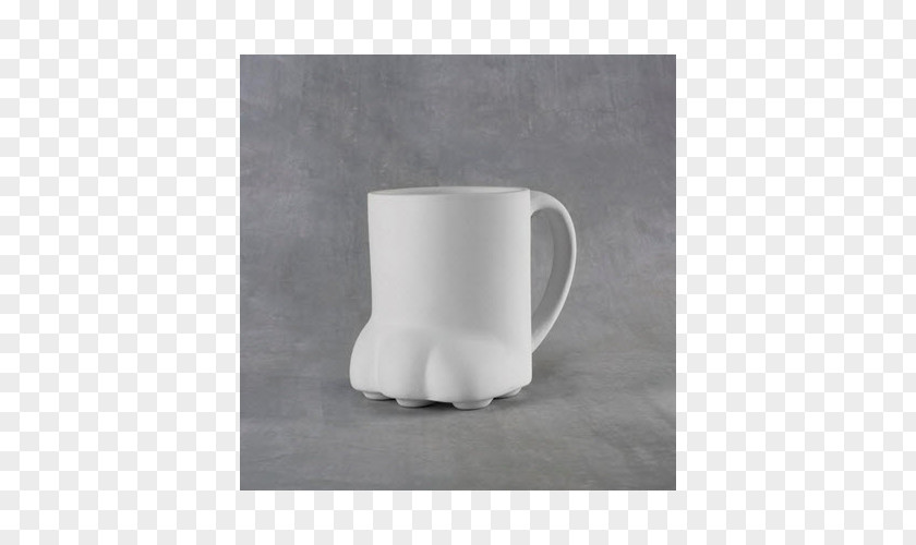 Mug Coffee Cup Ceramic Paw Saucer PNG