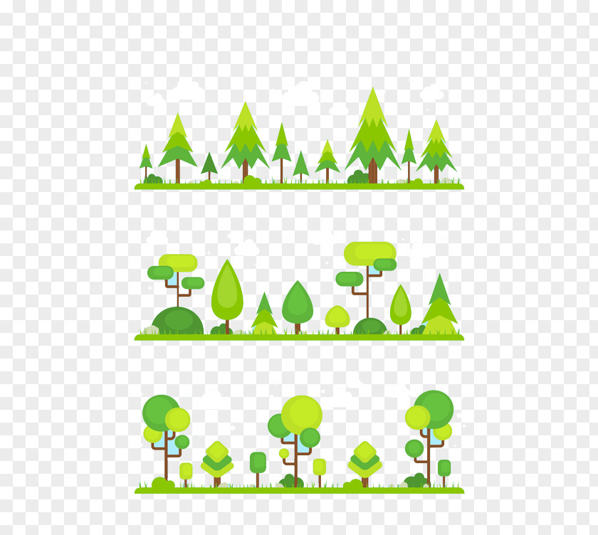 Trees Design PNG