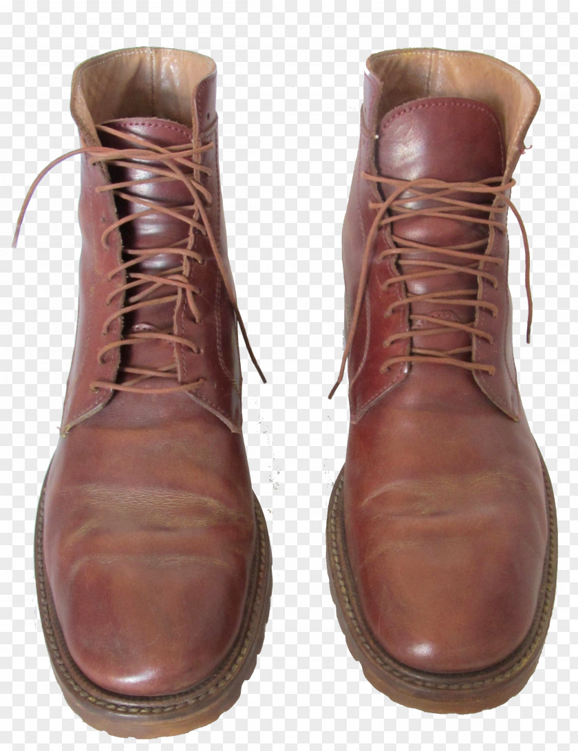 Eur Boot Footwear Shoe Brown Leather PNG