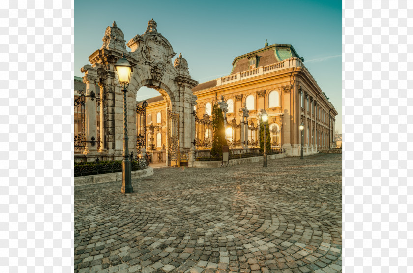 European Castle Buda Budapest History Museum Palace Landmark PNG