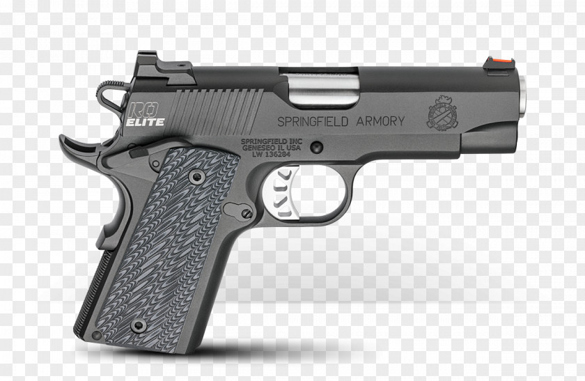 Handgun Springfield Armory, Inc. M1911 Pistol .45 ACP Firearm PNG