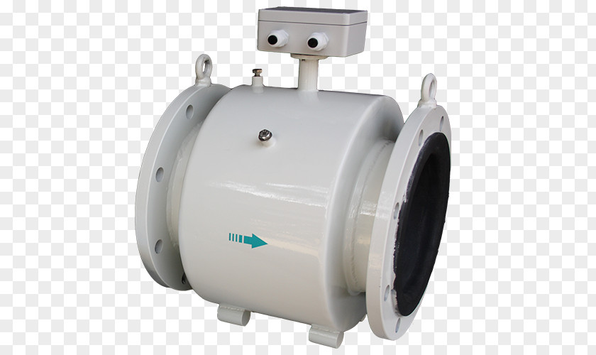 Magnetic Flow Meter Measurement Volumetric Rate Industry Manufacturing PNG