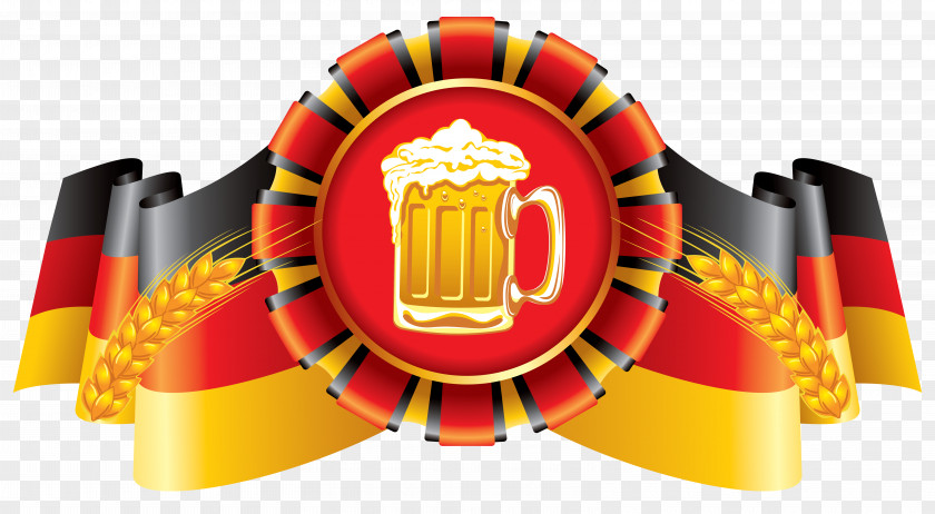 Oktoberfest Decor German Flag And Beer Clipart Image Wheat Cuisine Märzen PNG