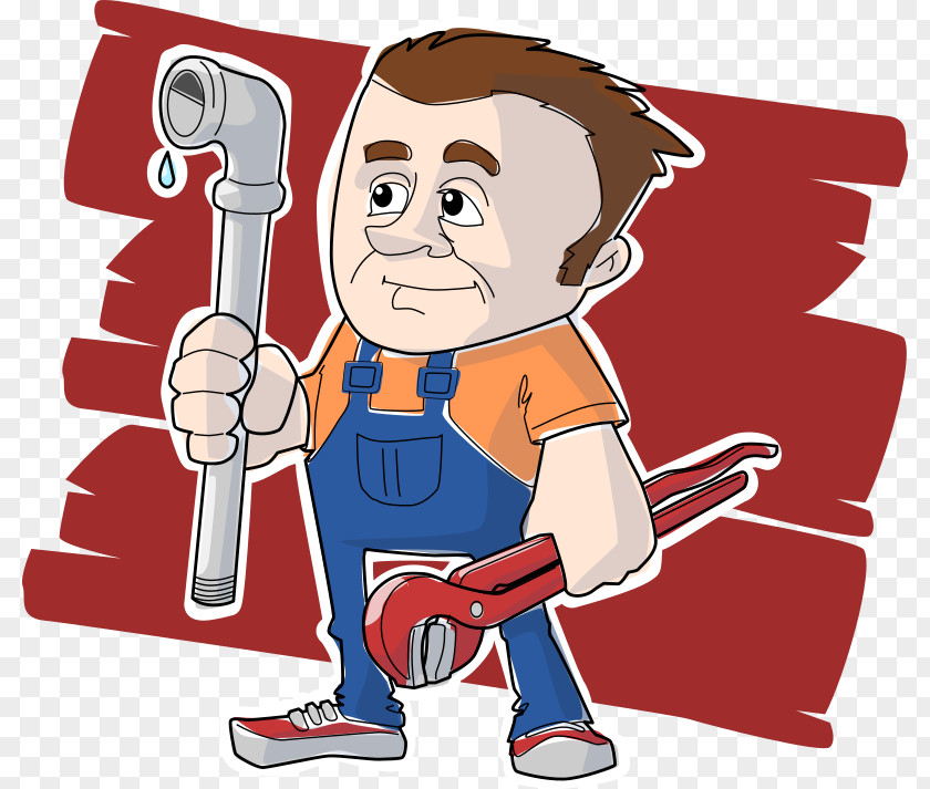 Plumber Plumbing Pipe Wrench Clip Art PNG