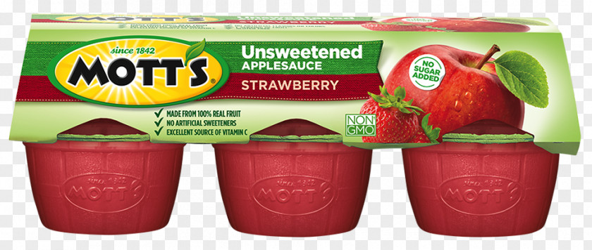 Strawberry Sauce Apple Juice Mott's PNG