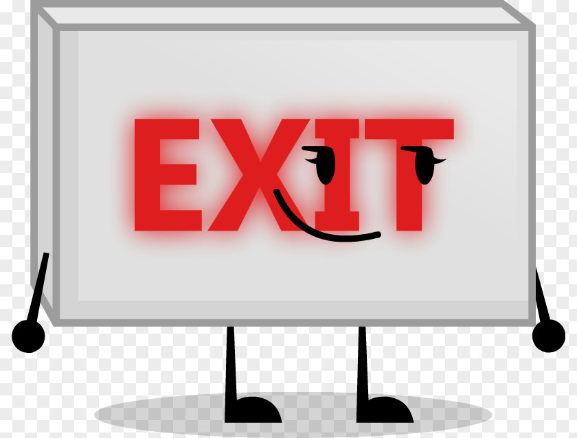 Exit Streamer Sign Clip Art Logo Image Television Show PNG