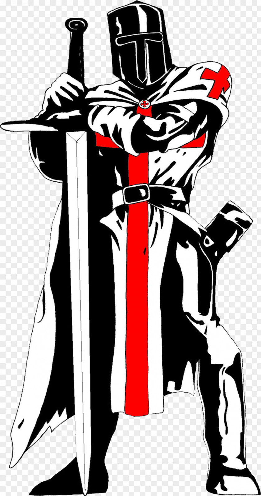 Medival Knight Crusades Knights Templar Solomon's Temple Flag PNG