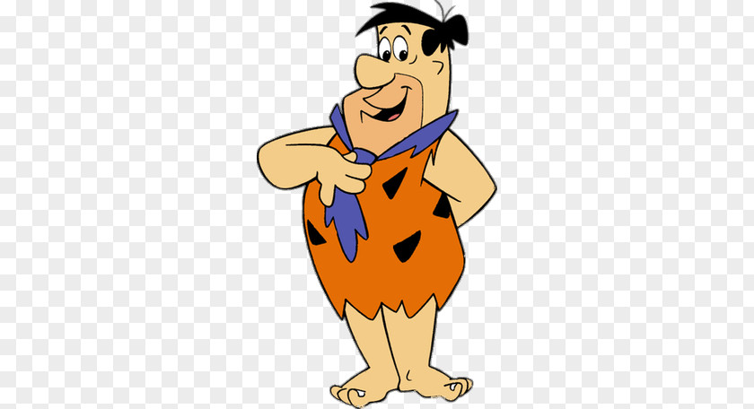 The Flintstones Fred PNG Fred, Flintstone illustration clipart PNG