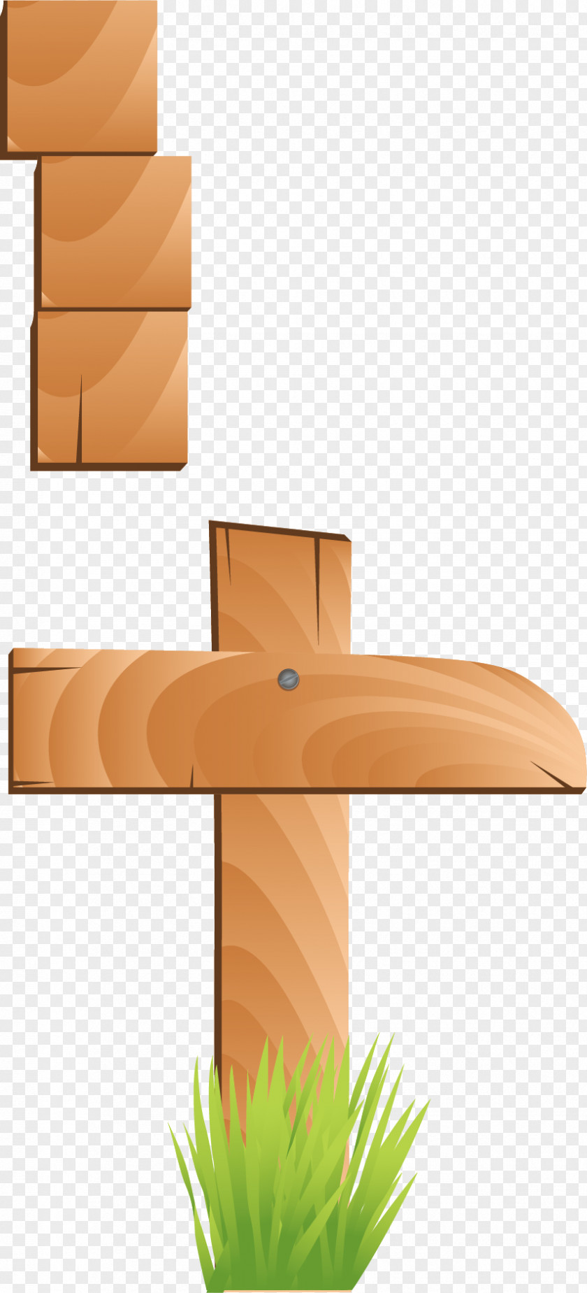 Wood Grain Position Sign Euclidean Vector Element PNG