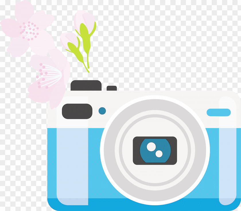 Camera Flower PNG