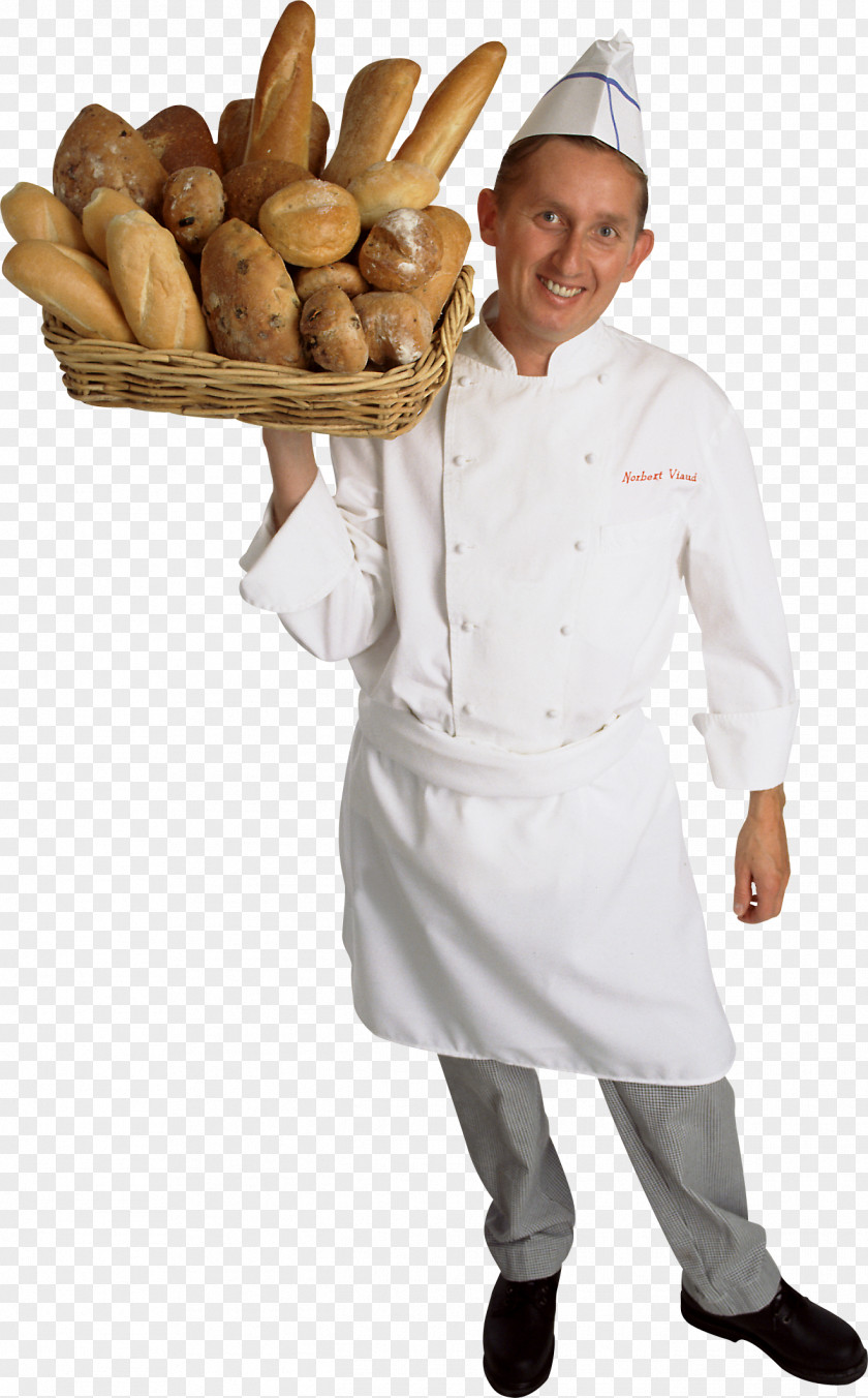 Chef Baker Bread Cook Pita PNG