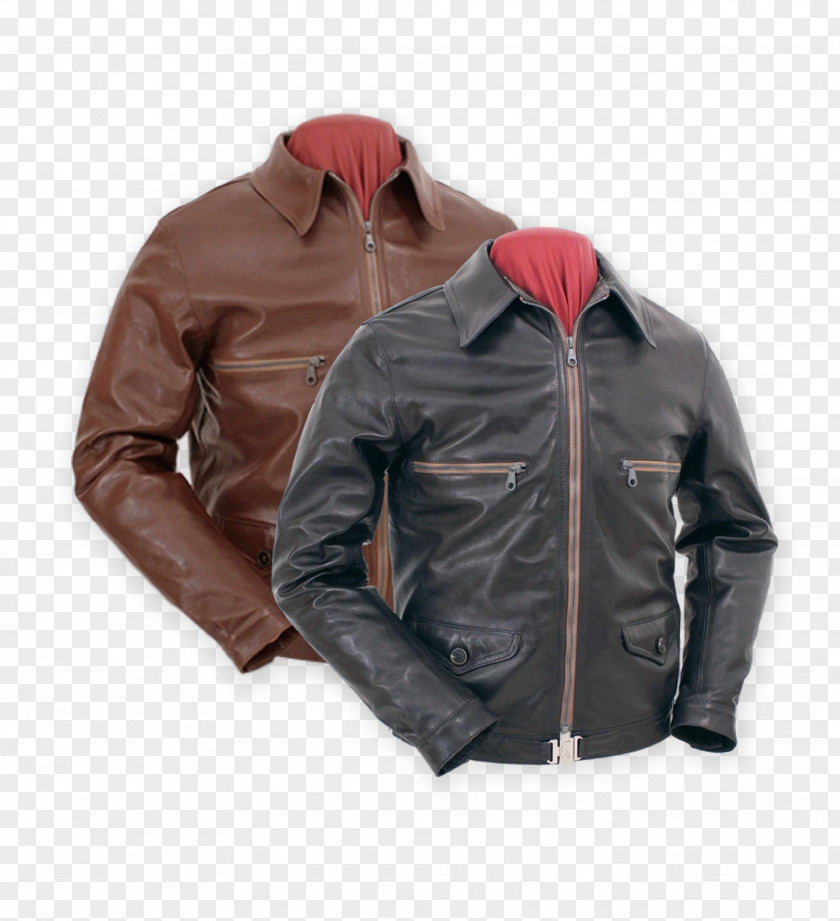 Jacket Leather Flight Outerwear Pocket PNG