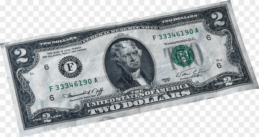 Money Image United States Two-dollar Bill Dollar Coin PNG