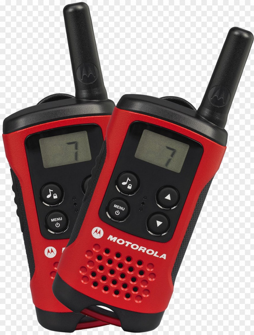 Motorola Walkie-talkie PMR446 TLKR Walkie Talkie Two-way Radio PNG