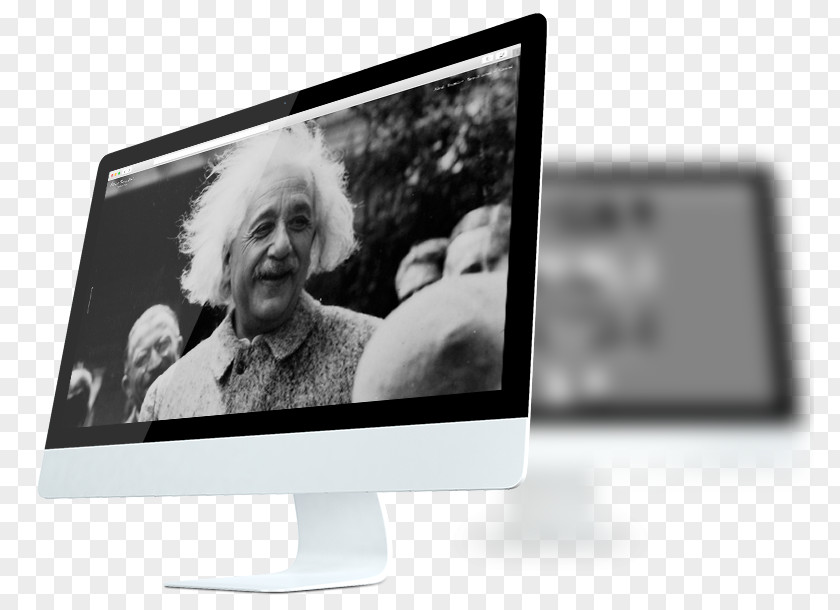 Albert Einstein Hair Computer Monitors Multimedia Product Design Brand PNG