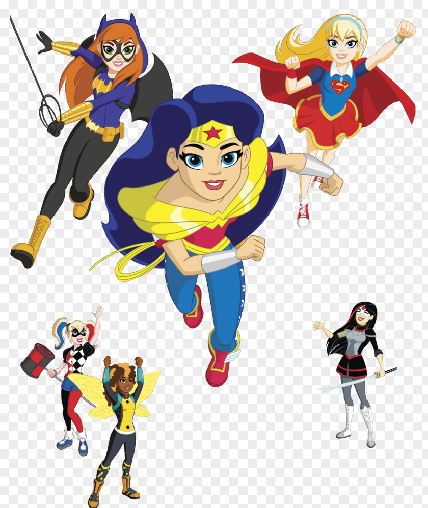 Dc Super Hero Girls DC Batgirl Wonder Woman Starfire Kara Zor-El PNG