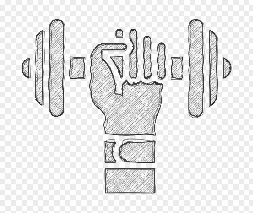 Fitness Icon Dumbbell Gym PNG