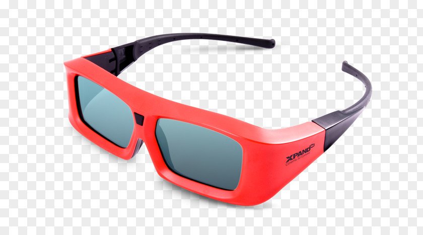 Glasses XpanD 3D Film 3D-Brille Polarized System PNG