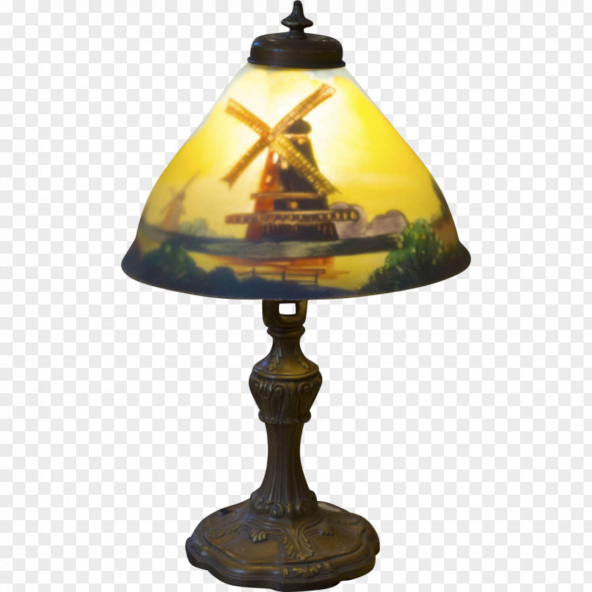 Lamp Table Pairpoint Glass Lighting PNG