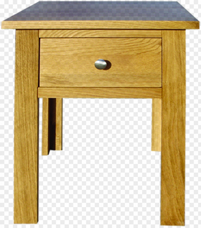 Oak Bedside Tables Furniture Drawer Living Room PNG