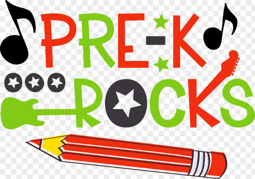 PRE K Rocks Pre Kindergarten PNG