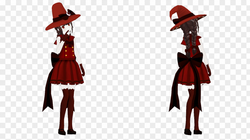 Red Sea Costume Design PNG