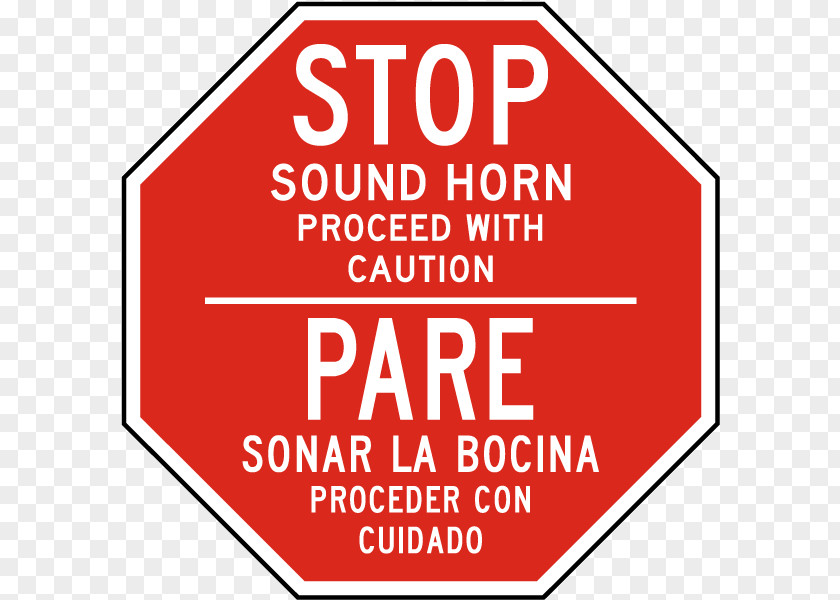 Sound Sign Stop Stencil Warning PNG