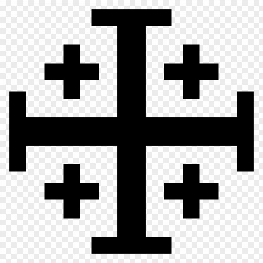 Christian Cross Kingdom Of Jerusalem Crusades PNG