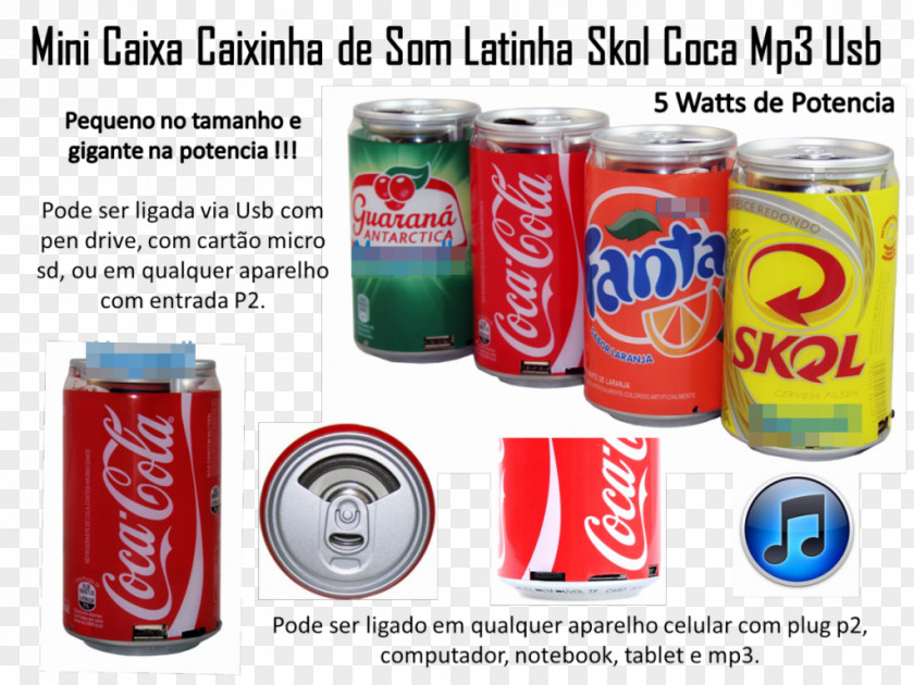 Coca Fizzy Drinks Aluminum Can Coca-Cola Tin PNG