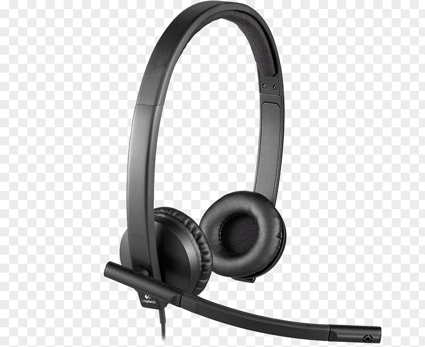 Headset Headphones Audio USB Logitech Stereophonic Sound PNG