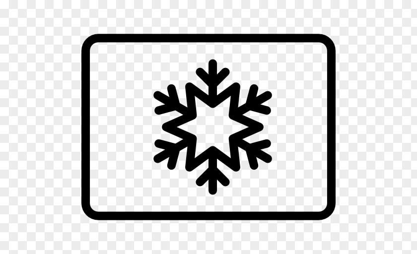 Snowflake Icon Design PNG