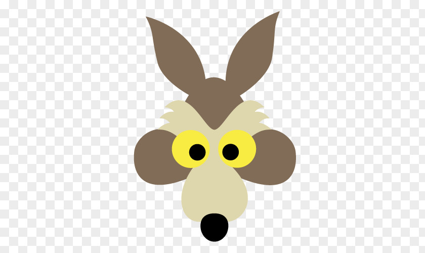 Dog Horse Head Mask Coyote Template PNG