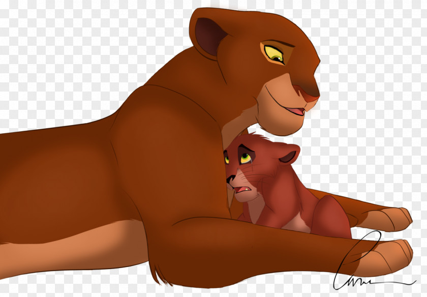 Motherly Lion Scar Mufasa Ahadi Art PNG