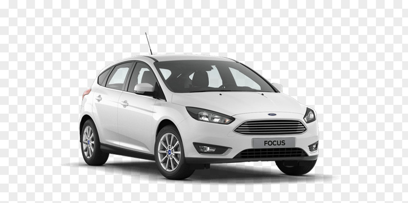 White 2018 Ford Motor Company Car Focus Fiesta PNG