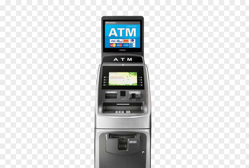 Atm Automated Teller Machine Nautilus Hyosung ATM Retail PNG