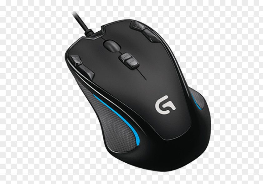 Computer Mouse Logitech G300S The Gamesmen Optical PNG