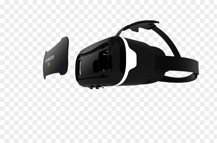 Cool Virtual Reality Headset Microboy Light Boy Headphones PNG