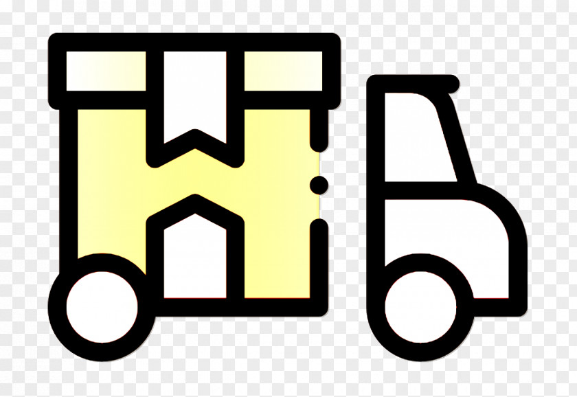Delivery Truck Icon Online Shopping Logistic PNG