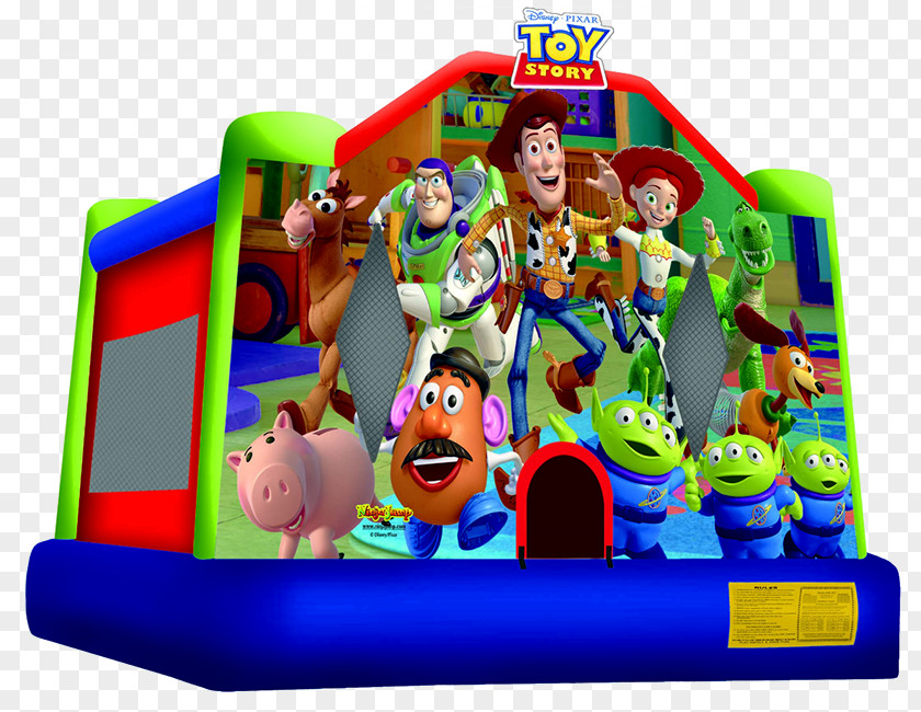 House Sheriff Woody Inflatable Bouncers Lelulugu PNG