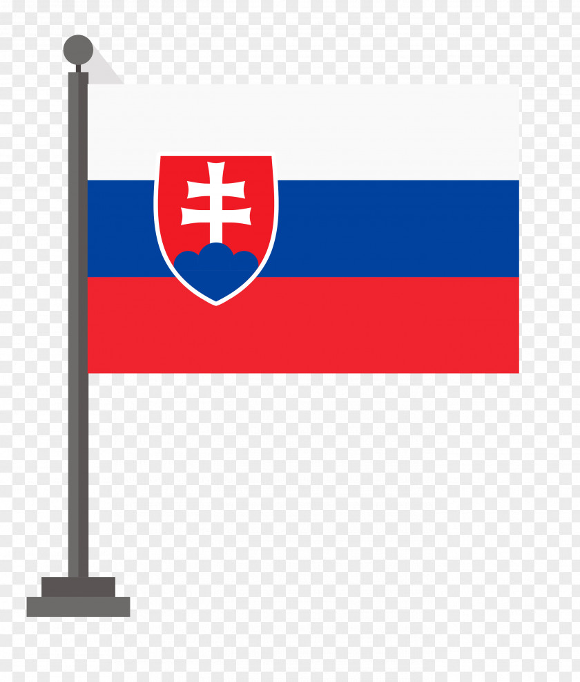 National Flag Free Material Download Of Slovakia Illustration PNG