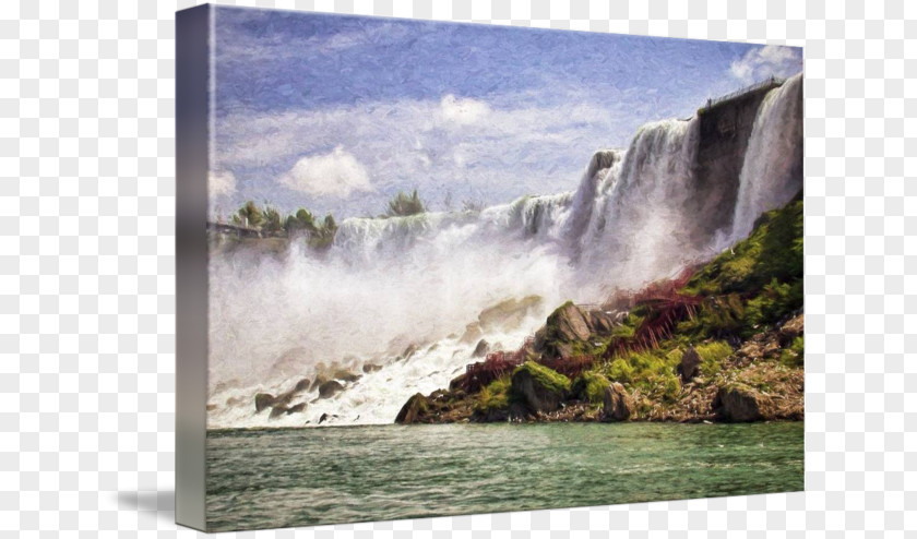 Niagara Falls Waterfall State Park Lake Inlet River PNG