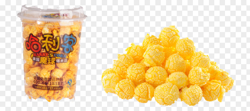 Popcorn Ball Junk Food Corn Flakes Snack PNG