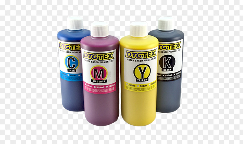 Printer Ink Direct To Garment Printing CMYK Color Model PNG