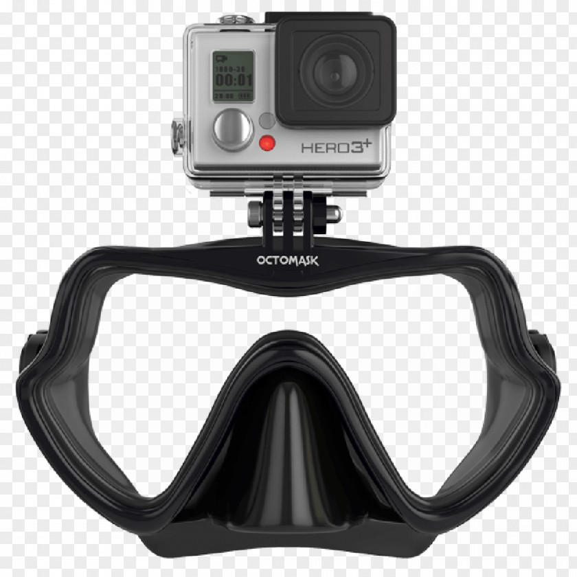 GoPro Hero2 Diving & Snorkeling Masks Scuba PNG